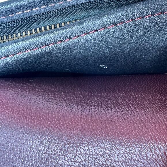 Coach Saddle 18 Mini Crossbody Shoulder Bag Black Glovetanned Leather No 57731 - Picture 4 of 15